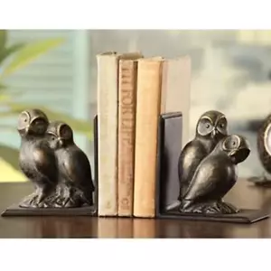 SPI Home Loving Owls Book Ends (Set of 2) - Picture 1 of 12