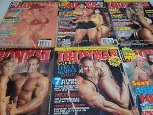 Lot of 6 IRONMAN Bodybuilding Magazines (1996) Swimsuits, Cory, Sexy Summer Fun - Picture 1 of 7