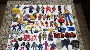 Lot Of 64 misc Vintage Action Figures and parts Toys 80s 90s 2000s #3 - Picture 1 of 11