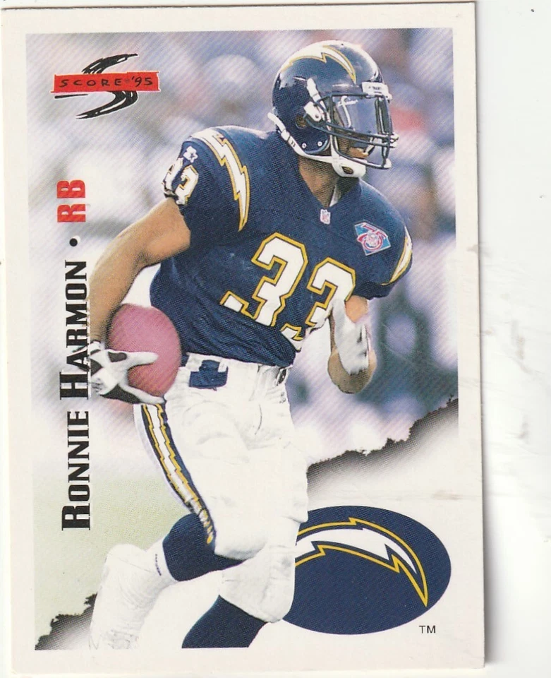 FREE SHIPPING-MINT-1995 Score #99 Ronnie Harmon  CHARGERS - Image 1 of 1