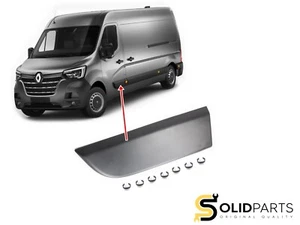 BARRA PORTA MODANATURA ANTERIORE SINISTRA PER RENAULT MASTER OPEL MOVANO ORIGINALE S-P - Foto 1 di 2