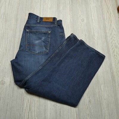 Jeans masculino vintage Tommy Hilfiger 38X30 perna reta ajuste relaxado folgado Y2K - Imagem 1 de 4