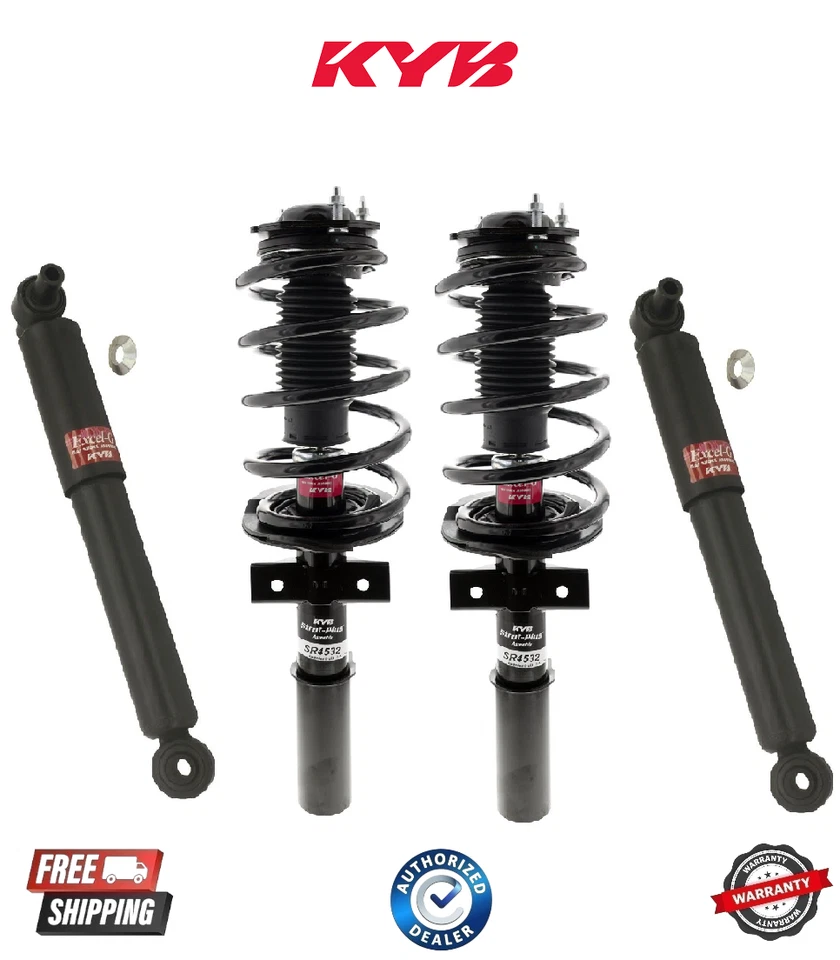 Amortiguador trasero y muelle helicoidal delantero KYB completo para Chevrolet Buick Enclave 13-17 Foto 1 de 1