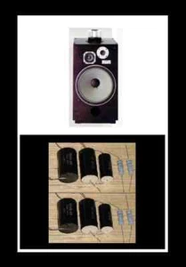 Pioneer HPM150 crossover re-cap / restore kit (PAIR) - Picture 1 of 1
