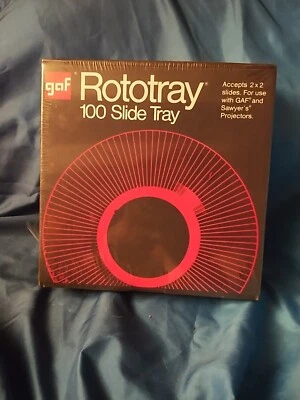 Gaf Rototray 100 Slide Tray SEALED - Image 1 of 4