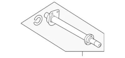 全新 原始设备制造商 福特 中级轴 2012 - 2015 Edge MKX CT4Z-3A329-A — 第 1/2 张图片