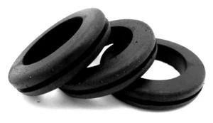 Rubber Grommet Fits 1 1/4" Hole 1/16" Panel, Has 1" ID, High Quality Perfect Fit - Picture 1 of 11