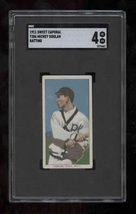 T206 Mickey Doolan, Batting, Sweet Caporal, SGC 4 - Picture 1 of 2