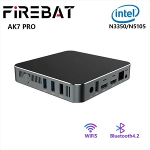 MINI PC Intel N3350 N5105 MiniPc Dual Band WiFi5 BT4.2 6GB 8GB 64GB 256GB Destop - Picture 1 of 11