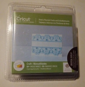 NEW Cricut Cartridge Anna's Flourish Cards and Embellishments Griffin  - Picture 1 of 2