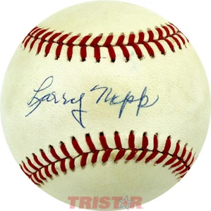 LARRY NAPP FIRMADO AUTOGRAFIADO AL BASEBALL PSA - ML ÁRBITRO - Imagen 1 de 2