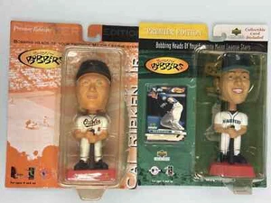 Group of (2) 2000 Alex Rodriguez and 1999 Cal Ripken Upper Deck Bobbin Bobbers - Picture 1 of 2