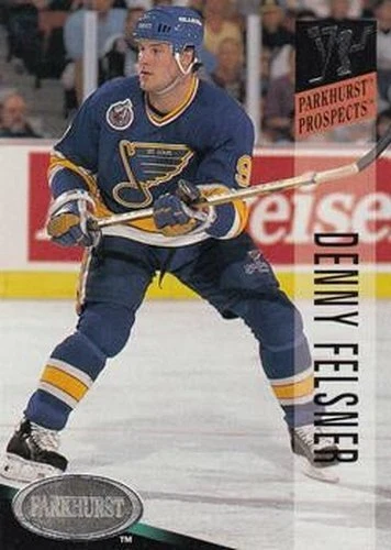 #267 Denny Felsner - St. Louis Blues - 1993-94 Parkhurst Hockey - Image 1 of 1