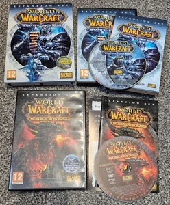 World Of Warcraft Wrath Of The Lich King & Cataclysm Espansione DVD-ROM Completo - Foto 1 di 2