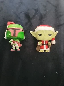 Star Wars Funko Pocket Pop Figure Lot of 2 From Advent Calender - Picture 1 of 4