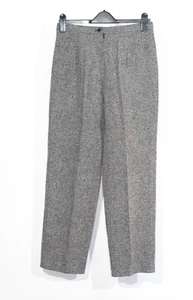 Joseph Ribkoff Womens Trousers 10 Black White Dress Pants Vintage - Picture 1 of 15