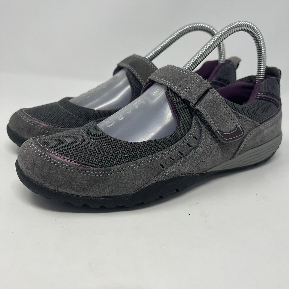 Croft & Barrow® Mary Janes - Gray Women’s Size 8.5 M Hook & Latch Closure VGC - Image 1 of 4