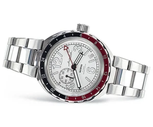 VOSTOK AMFIBIA NEPTUNE GMT AUTOMATIC 960761 / VOSTOK AMPHIBIA NEPTUNE GMT 960761 - Foto 1 di 9