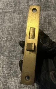 Vintage Mortise Lock Door Hardware Salvage Deadbolt - Picture 1 of 4