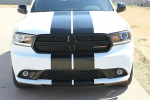 10" Plain Rally stripes Stripe Graphics FIT 2010 - 2022 Dodge Durango