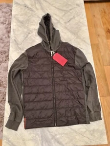Prada Black Puffer Hoodie | Size M | Retail Over £500 | 100% Authentic - Picture 1 of 9