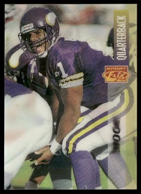 Warren Moon 1995 Sportflix #30 Minnesota Vikings - Image 1 of 2