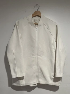 Chaqueta espaciadora LULULEMON Abraza el espacio talla 10 color crema cremallera Foto 1 de 4