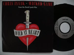 CHRIS ISAAK Wicked Game / Cool Cat Walk 45 7" single 1990 Germany EX- - Picture 1 of 2