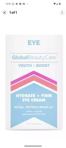 EYE Global Beauty Care Youth Boost Hydrate + Firm Eye Cream 0.5 fl oz - Picture 1 of 1
