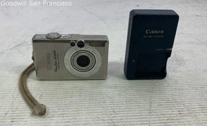 Canon PowerShot SD600 Digital Elph 6.0MP Built In Flash Compact Camera Silver - Picture 1 of 7