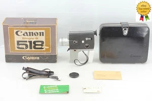All Works [N MINT In Box] Canon Single-8 518 Auto Zoom Movie Camera From JAPAN - Picture 1 of 13