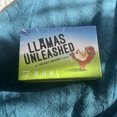 Llamas Unleashed An Unstable Unicorns Game UK Similar to Exploding Kittens NEW - Image 1 of 4