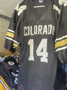 Camiseta deportiva Colorado Buffaloes #14 malla Russell talla 44 - Imagen 1 de 10