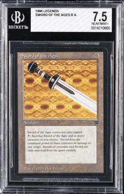 1994 MAGIC: THE GATHERING LEGENDS SWORD OF THE AGES BGS 7.5 - Image 1 of 2