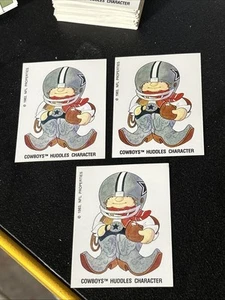 1983 Panini Sticker NFL Dallas Cowboys Vintage Huddles Character No# Blank ๐ - Picture 1 of 9