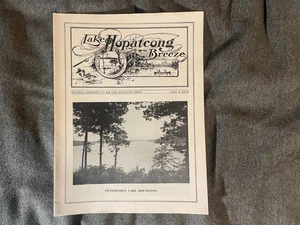 1954 Lake Hopatcong NJ Breeze Magazine Vintage Sussex County New Jersey - Picture 1 of 5