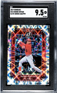 2019 Donruss #ES2 Shohei Ohtani Elite Series SGC 9.5 - Picture 1 of 2