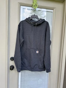CARHARTT Carbon Heather style #K121 Loose Fit Midweight Hoodie SIZE M - Picture 1 of 3