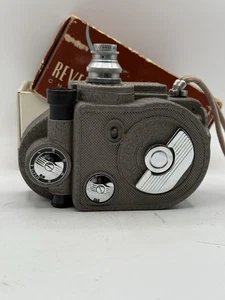 Vintage 1940s Revere Eight Model 88 Movie Camera WWII Era Boxed Excellent Works - Picture 1 of 12