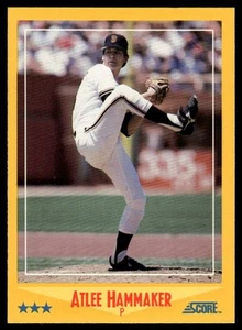 1988 Score #528 Atlee Hammaker - Picture 1 of 2
