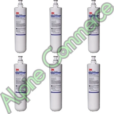 *6-Cartridges* 3M Aqua-Pure High Flow Series Water Filtration System HF20-MS - Image 1 of 4