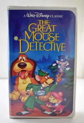 Walt Disney The Great Mouse Detective Movie VHS Tape-Black Diamond The Classics - Image 1 of 4