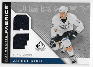 07/08 SP GAME USED AUTHENTIC FABRICS DUAL JERSEY Jarret Stoll #AFJS - Bild 1 von 1