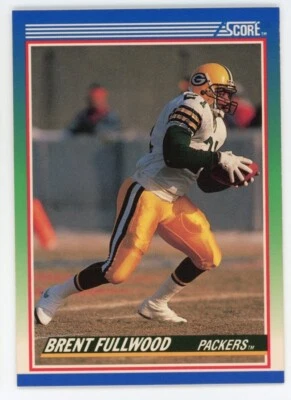 1990 Score Brent Fullwood #6 - Image 1 of 2
