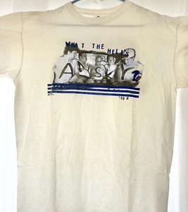 1998 Vintage Adidas USA New York Yankees Ansky Taxi NYC T-Shirt Large Baseball - Picture 1 of 7