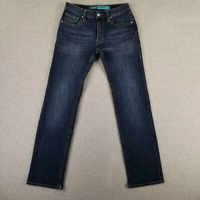 Rock & Roll Denim 31x34 Revolver Straight Jeans Slim Stretch Modern Current - Image 1 of 4