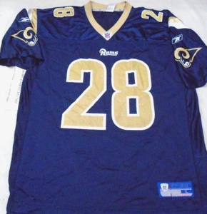 Reebok NFL Marshall Faulk #28 St. Louis Rams Football Jersey size Large Adult - Picture 1 of 2