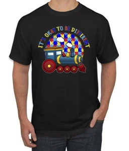 Its Okay to Be Different | Camiseta para hombre Train Autism Awarness - Imagen 1 de 28