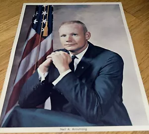 Vintage NASA Official Color Photograph - ASTRONAUT NEIL ARMSTRONG - Bild 1 von 3