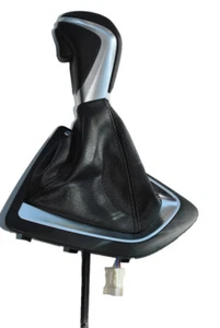Original Automatic Shift Knob Black Leather BMW 2` F45 F46 LCI 9325563 - Picture 1 of 3